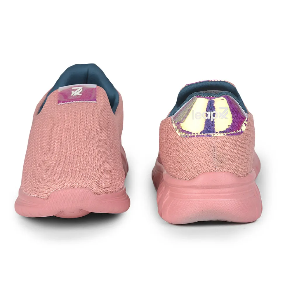 Leap7x Schnürfreie Pfirsichfarbene Bequeme Schlupfschuhe Für Damen EMMA-1 Von Liberty