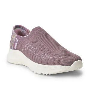 Leap7x Schnürfreie Lila Freizeit-Slip-On Schuhe Für Damen EAZY By Liberty
