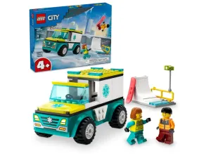 LEGO CITY Notfall-Rettungswagen und Snowboarder 60403