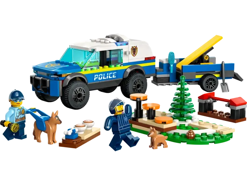 LEGO CITY Mobile Polizeihunde-Ausbildung 60369