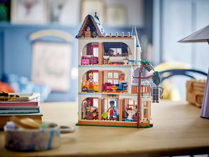 Lego Spielzeug Burg Bett und Frühstück 42638