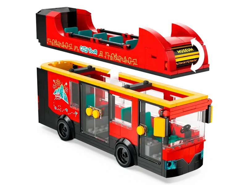 Lego Spielzeug Doppeldecker-Sightseeing-Bus 60407