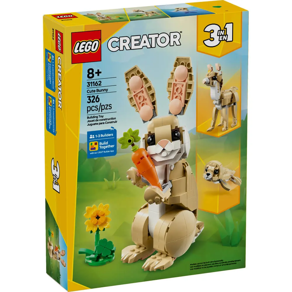 LEGO® Spielzeug LEGO® Creator Niedliches Häschen Bauset 31162