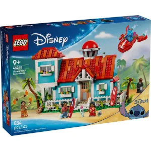 LEGO® Spielzeug LEGO® Disney Lilo und Stitch Strandhaus Bauset mit 834 Teilen (43268)