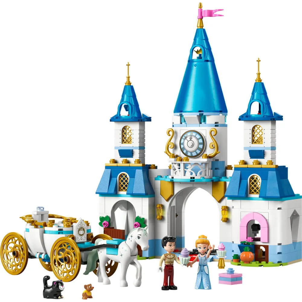 Lego® Spielzeug LEGO® Disney Prinzessin Aschenputtels Schloss & Pferdekutsche Bauset 43275