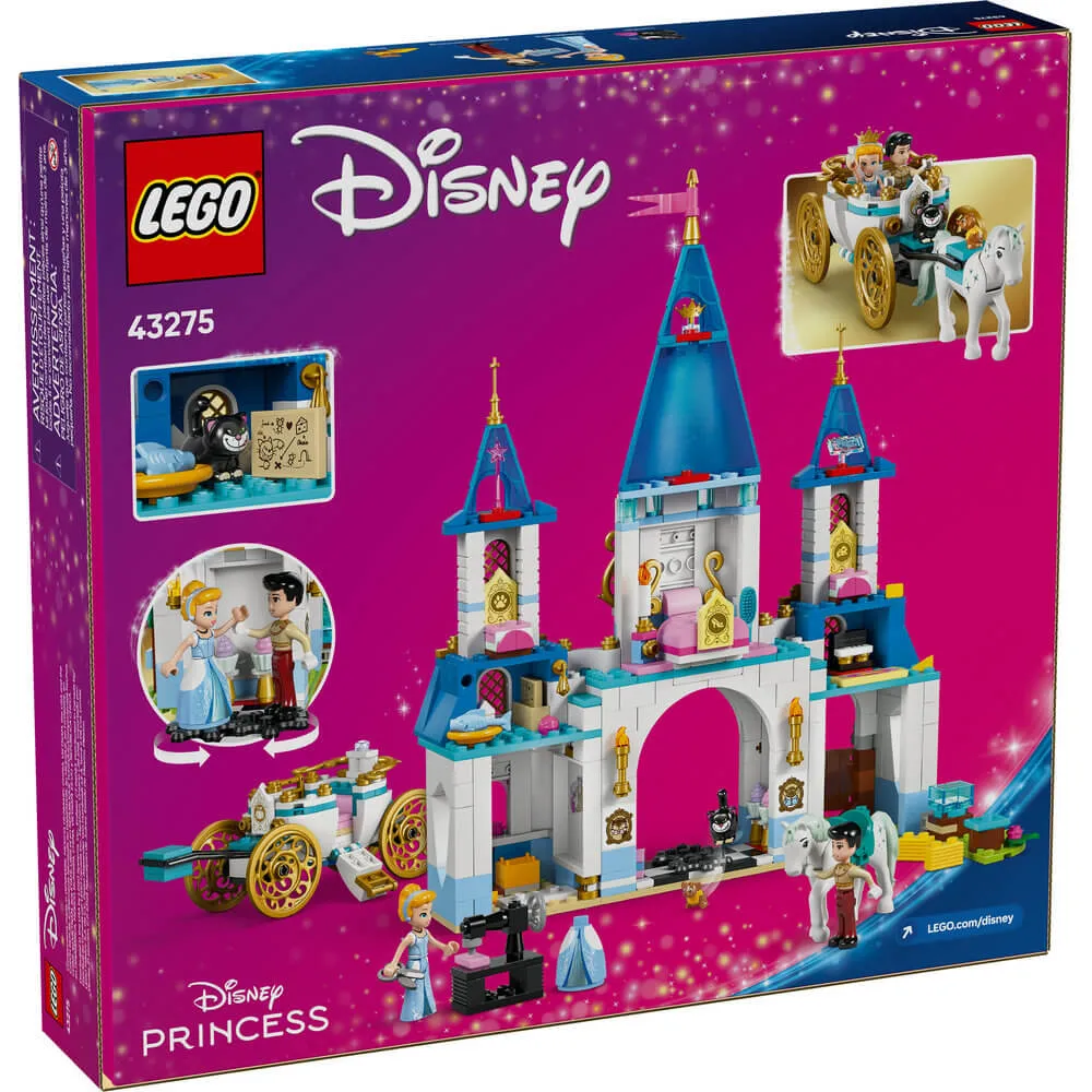 Lego® Spielzeug LEGO® Disney Prinzessin Aschenputtels Schloss & Pferdekutsche Bauset 43275