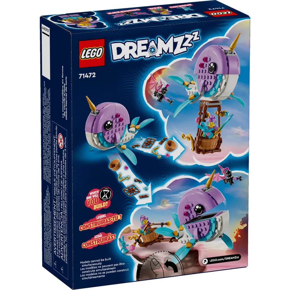 LEGO® Spielzeug LEGO® DREAMZzz™ Izzies Narwal-Heißluftballon 71472