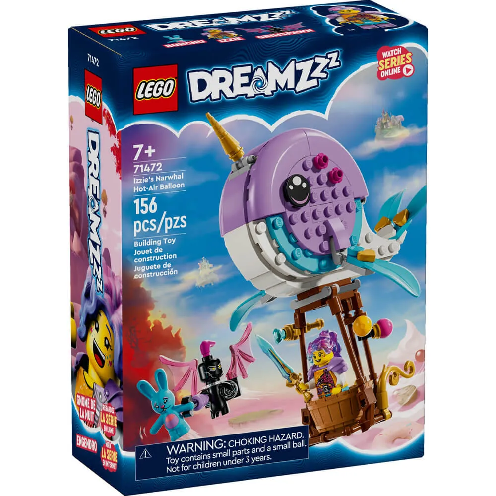 LEGO® Spielzeug LEGO® DREAMZzz™ Izzies Narwal-Heißluftballon 71472