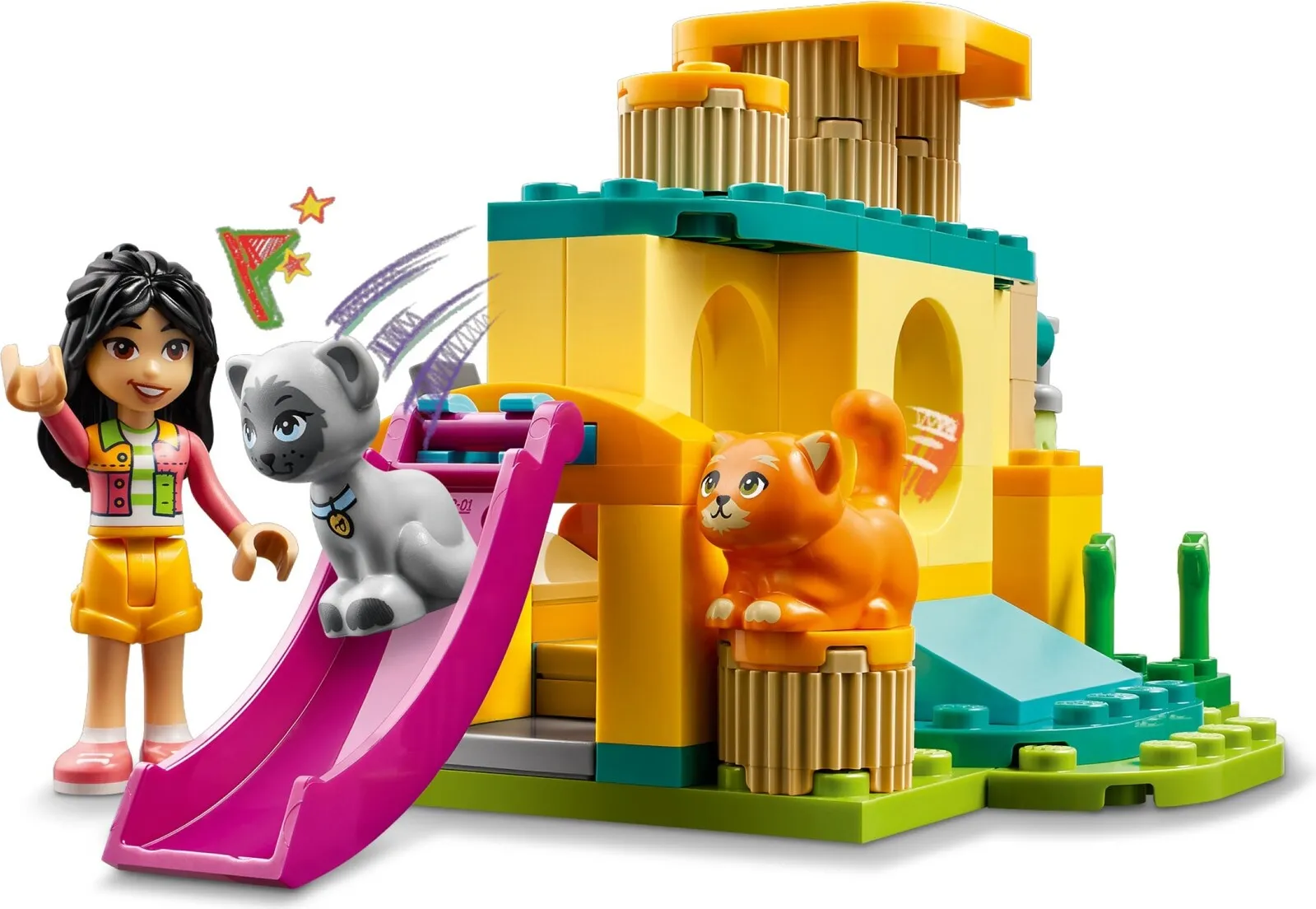 LEGO Spielzeug LEGO Friends - Katzen-Spielplatz-Abenteuer 42612