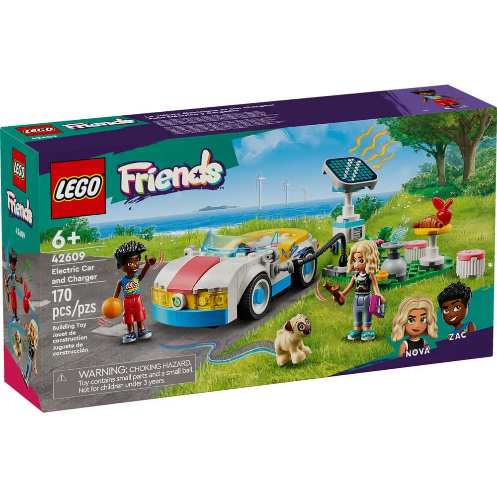 LEGO® Spielzeug LEGO® Friends Elektroauto und Ladegerät Spielset 42609