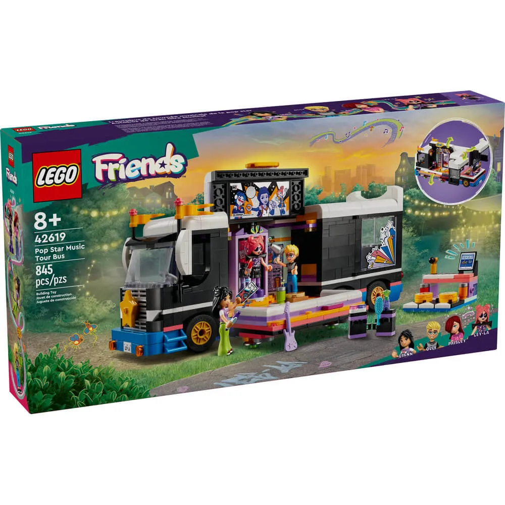 LEGO® Spielzeug LEGO® Friends Popstar-Musiktourbus Spielzeug 42619