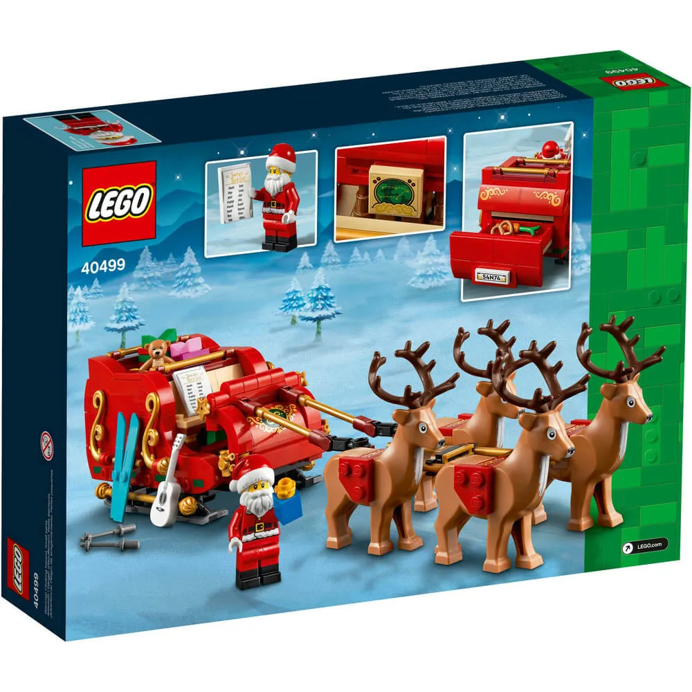 LEGO® Spielzeug LEGO® Iconic Santas Schlitten 343-teiliges Bauset (40499)