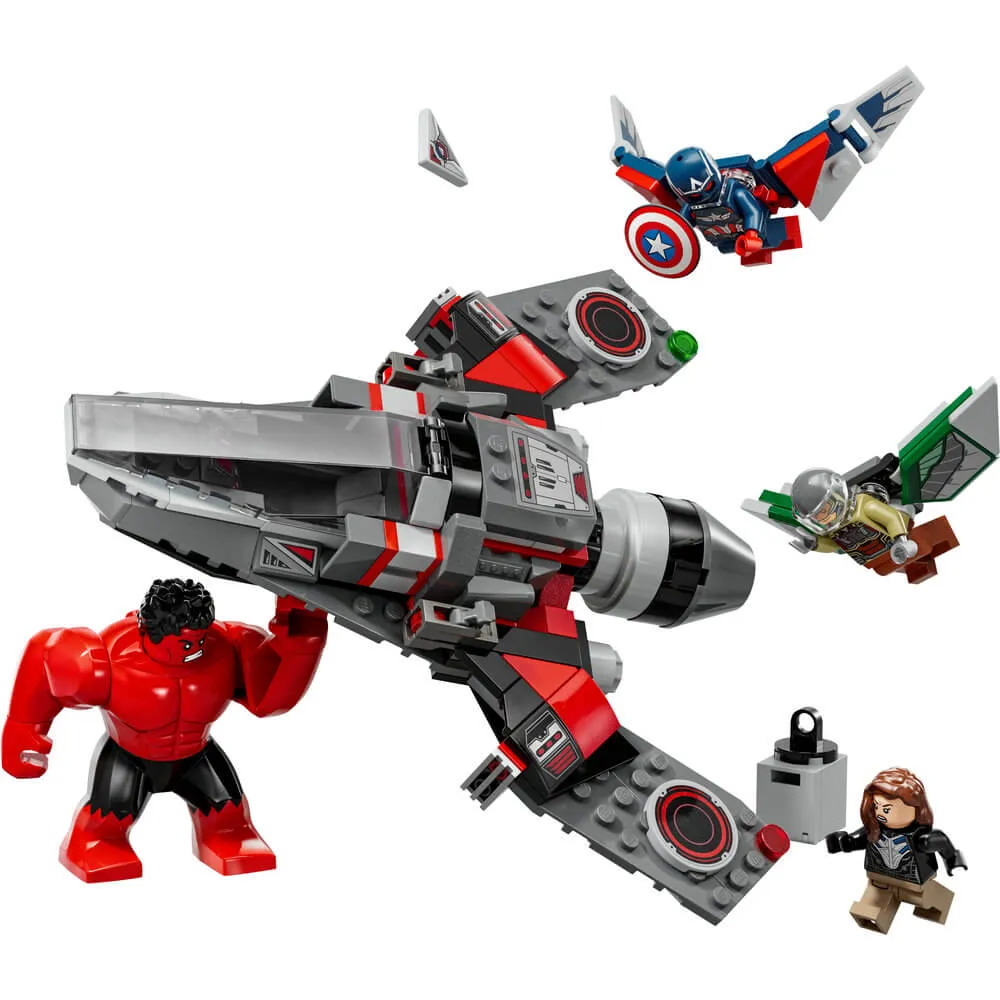 LEGO® Spielzeug LEGO® Marvel Captain America gegen Red Hulk Kampf 223-teiliges Bauset (76292)