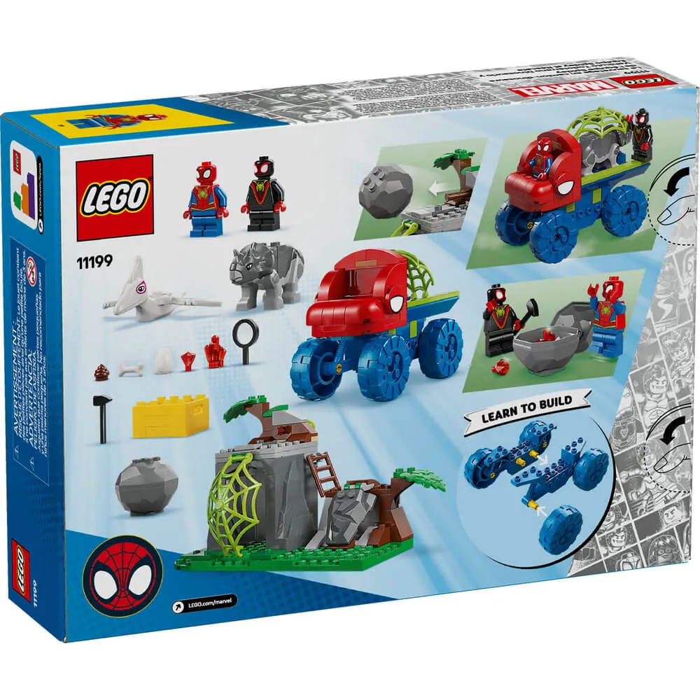 LEGO® Spielzeug LEGO® Spidey und seine außergewöhnlichen Freunde Team Spidey Dino-Krabbler Rettungs-Bauset 11199