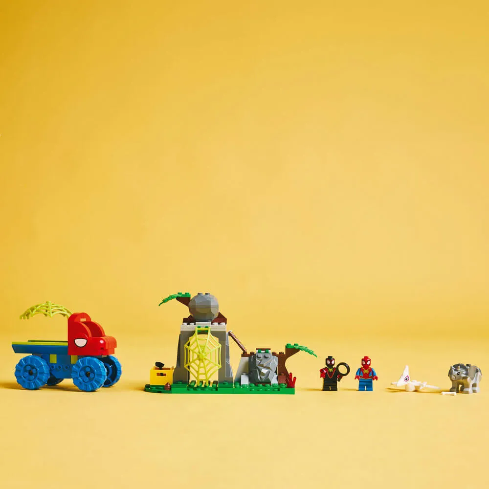 LEGO® Spielzeug LEGO® Spidey und seine außergewöhnlichen Freunde Team Spidey Dino-Krabbler Rettungs-Bauset 11199