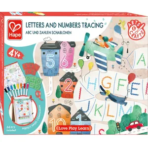 Buchstaben und Zahlen Nachspurbuch Hape