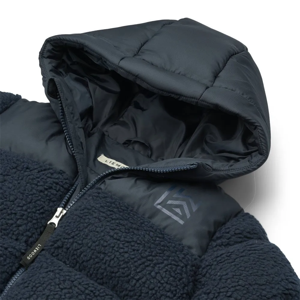Liewood: Niko Pile Jacke - Klassisches Marineblau