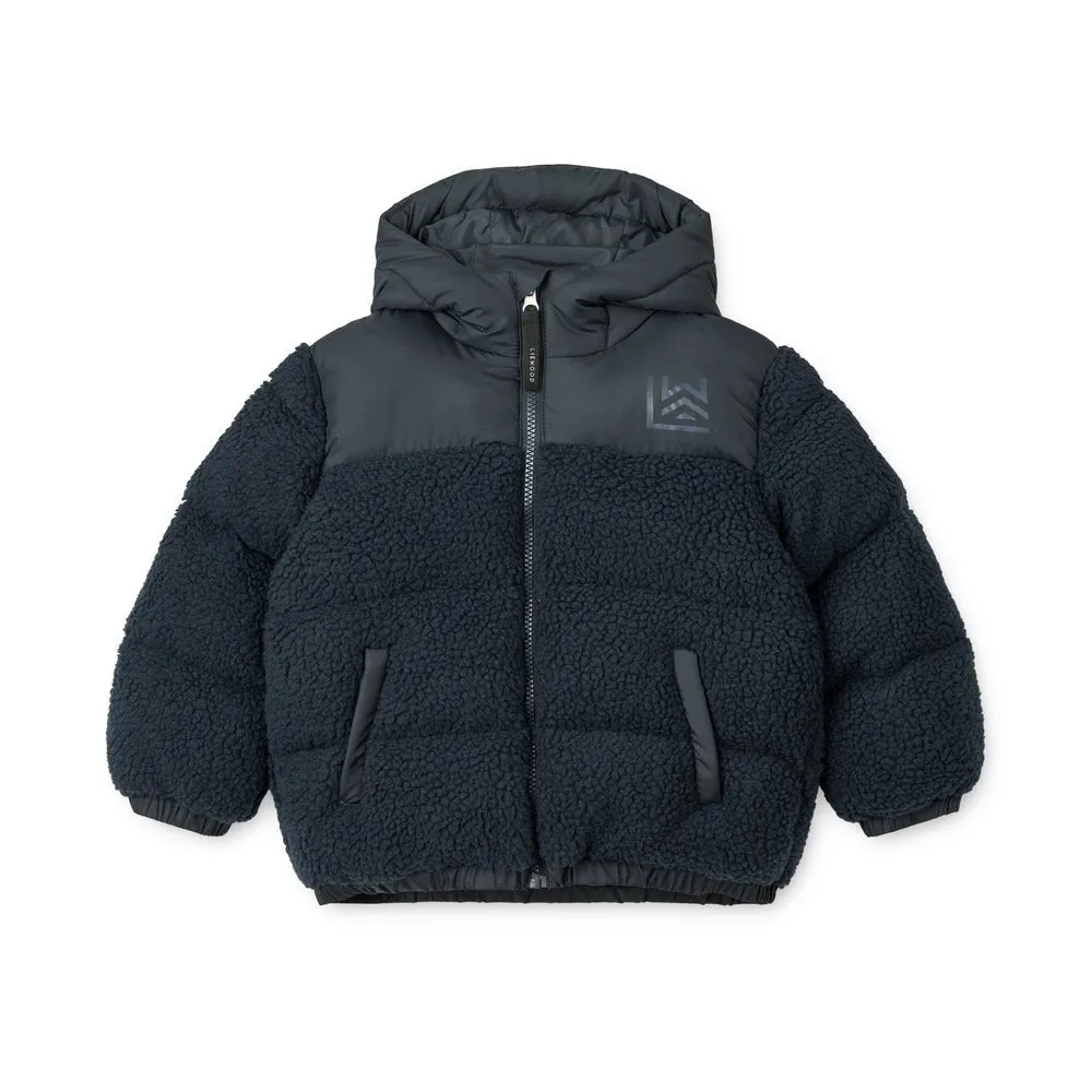 Liewood: Niko Pile Jacke - Klassisches Marineblau