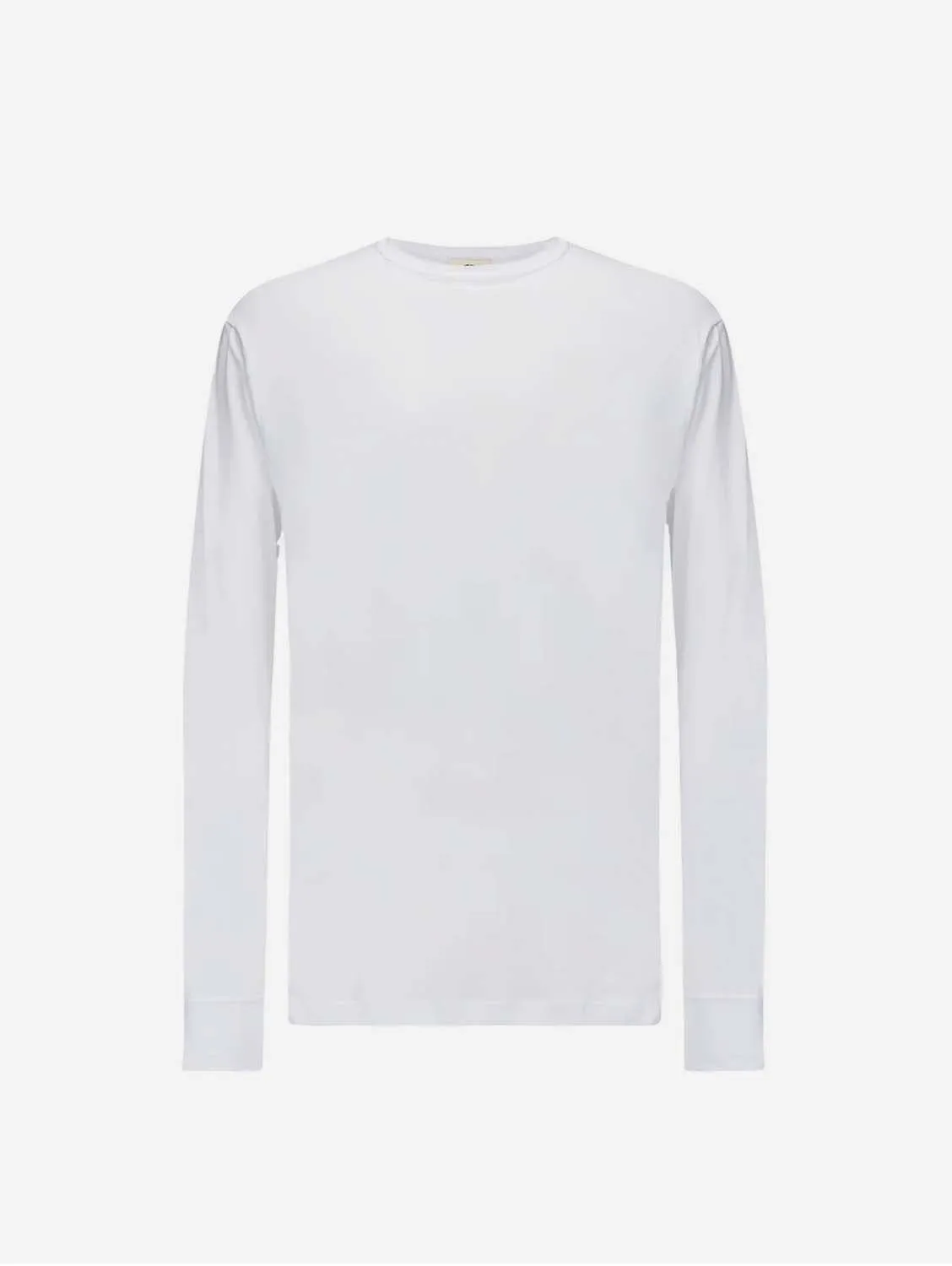 Leichtes Unisex-Lenzing-Langarmshirt | Weiß