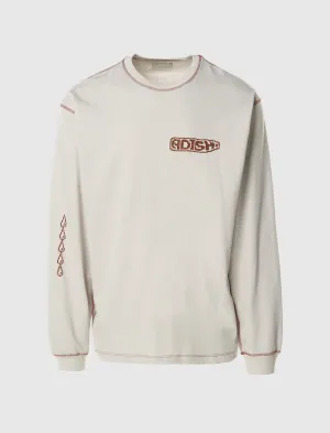 LOGO KONTRAST LANGARM SHIRT