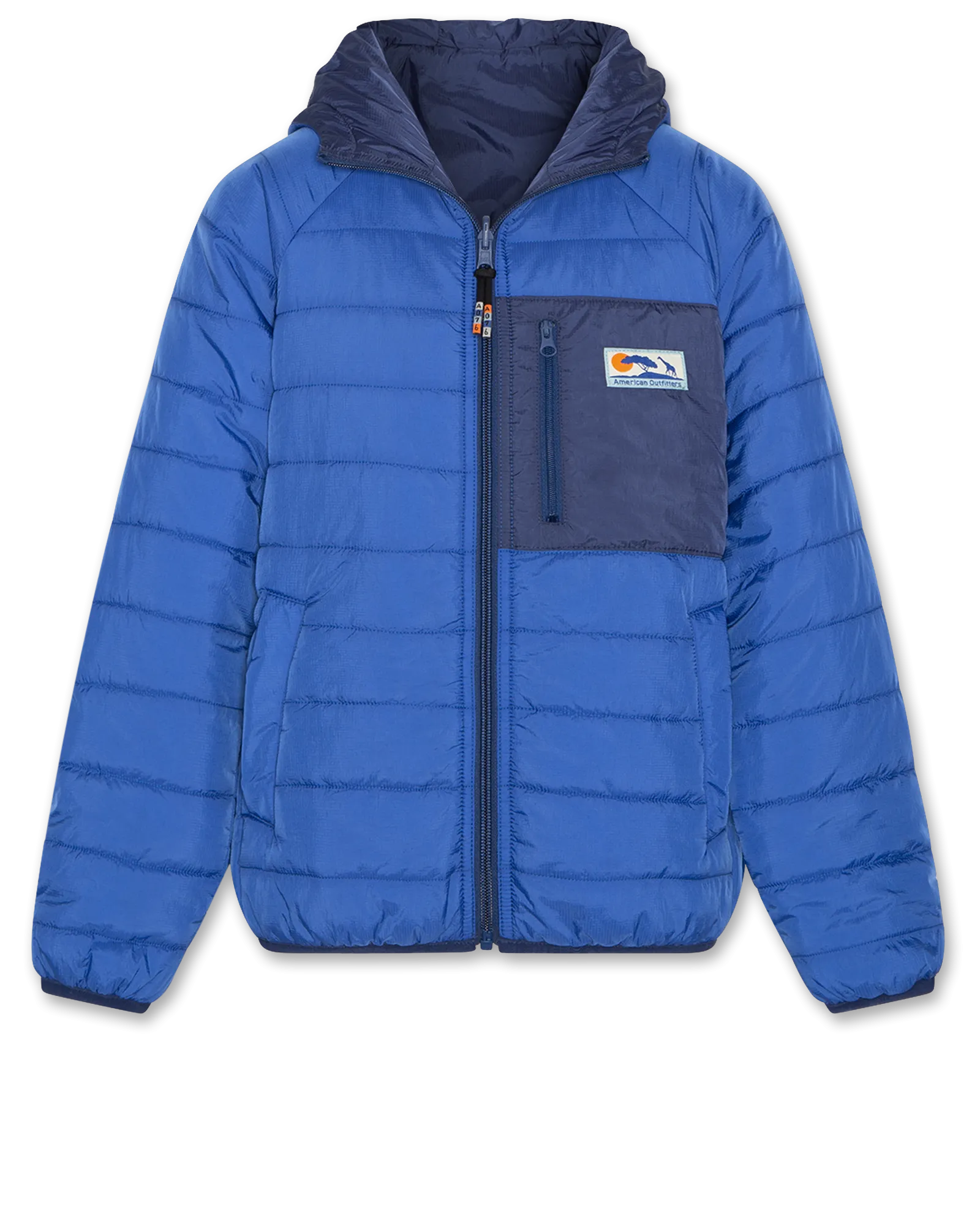 lupan REVERSIBLE Windjacke 000707 - hellblau Ao76 Kleidung Jungen Mädchen