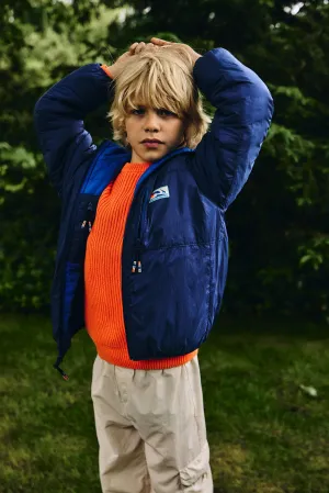lupan REVERSIBLE Windjacke 000707 - hellblau Ao76 Kleidung Jungen Mädchen
