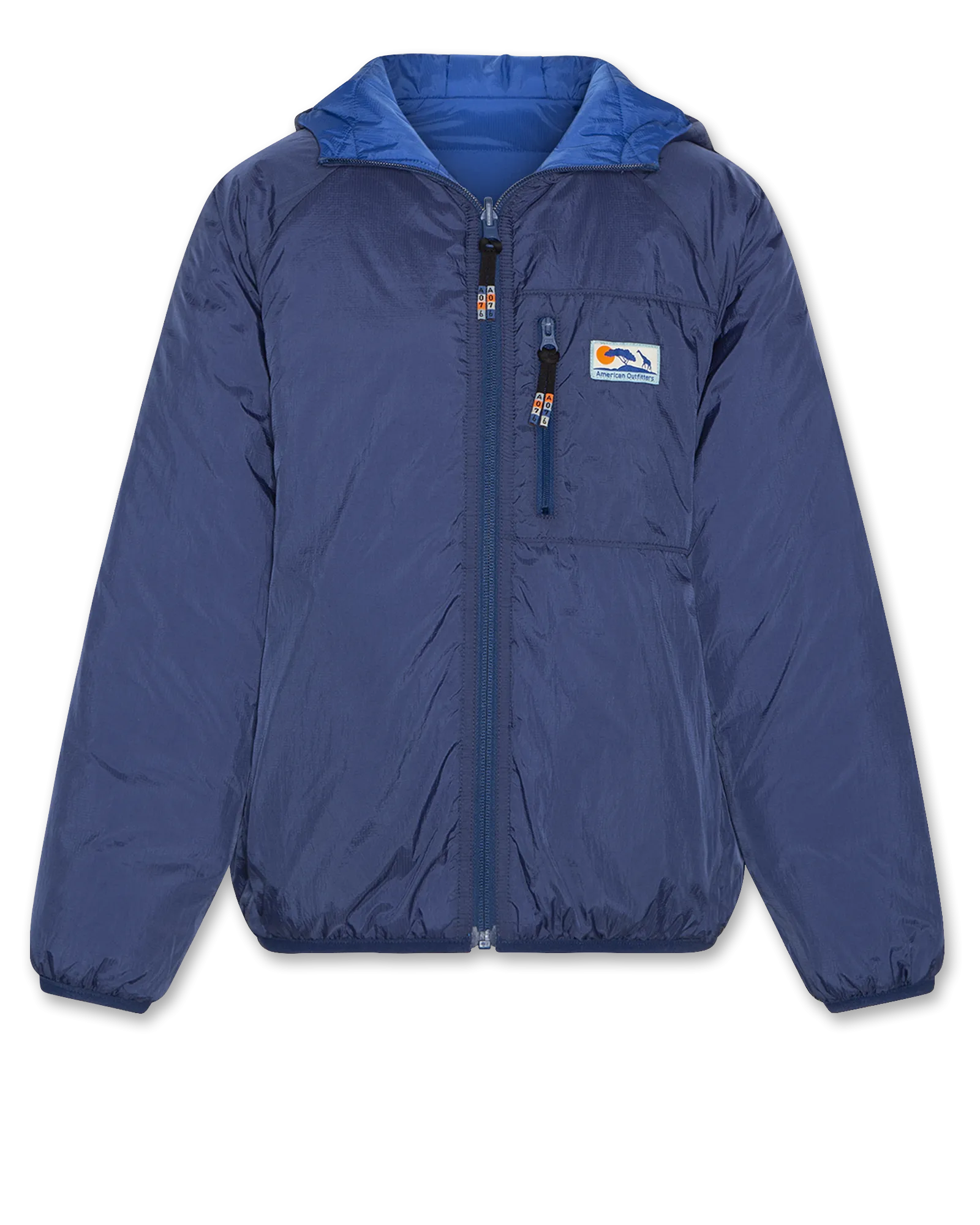 lupan REVERSIBLE Windjacke 000707 - hellblau Ao76 Kleidung Jungen Mädchen