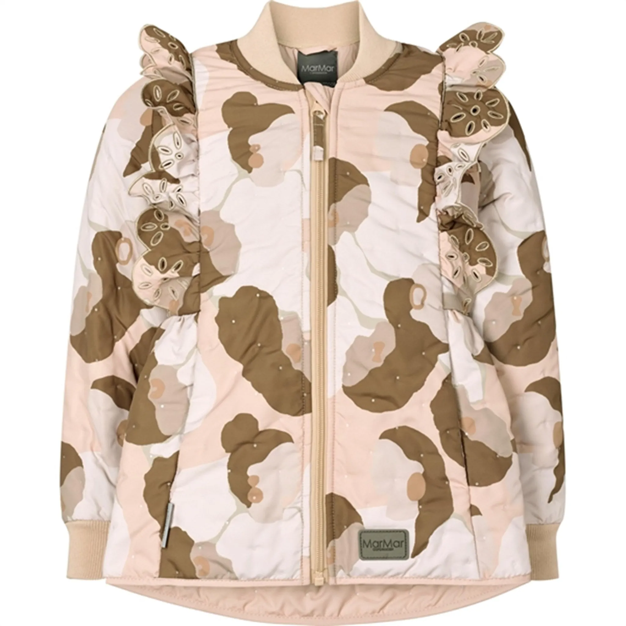MarMar Beige Rose Mädchen Olisa F Thermo Jacke Babykids_Marmar
