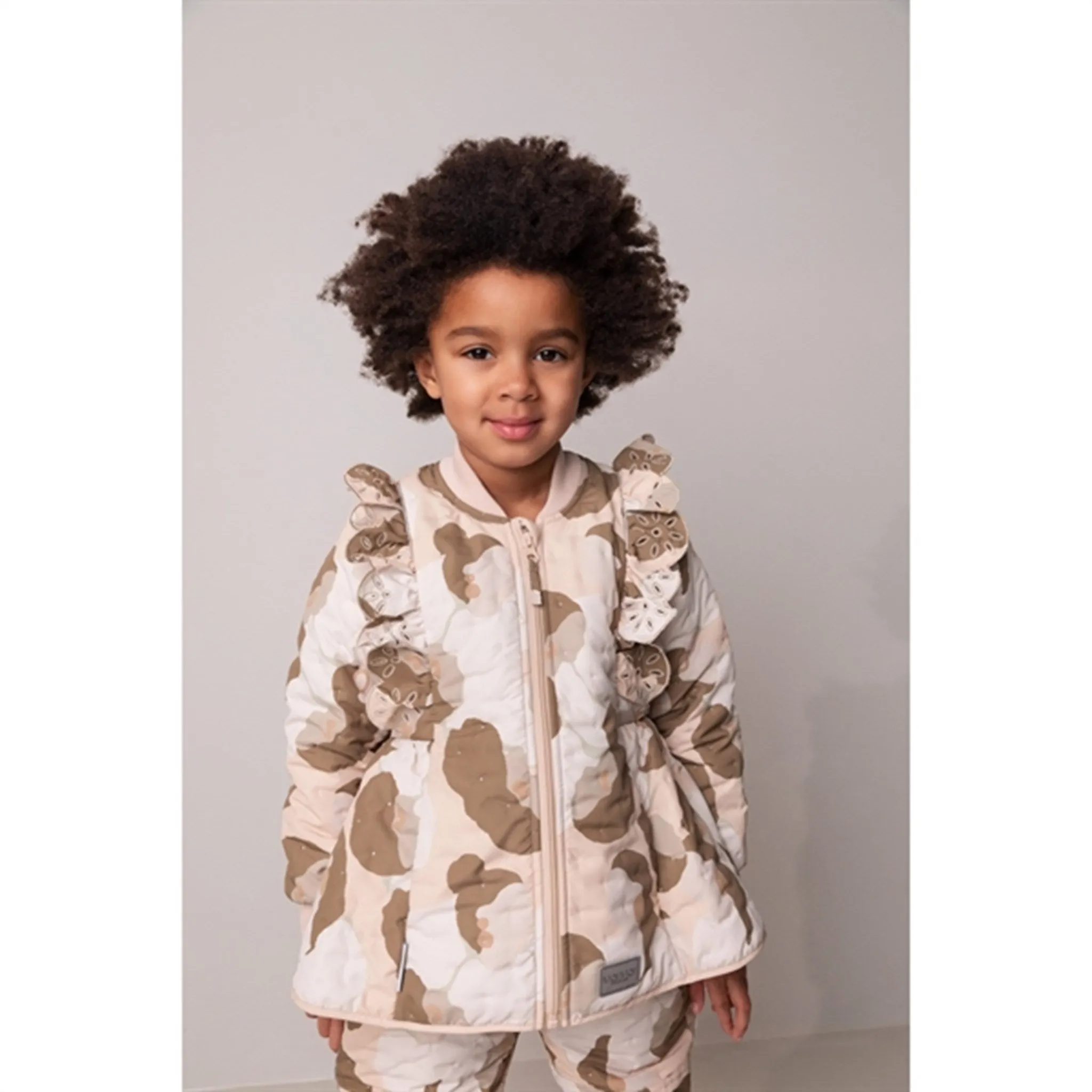 MarMar Beige Rose Mädchen Olisa F Thermo Jacke Babykids_Marmar