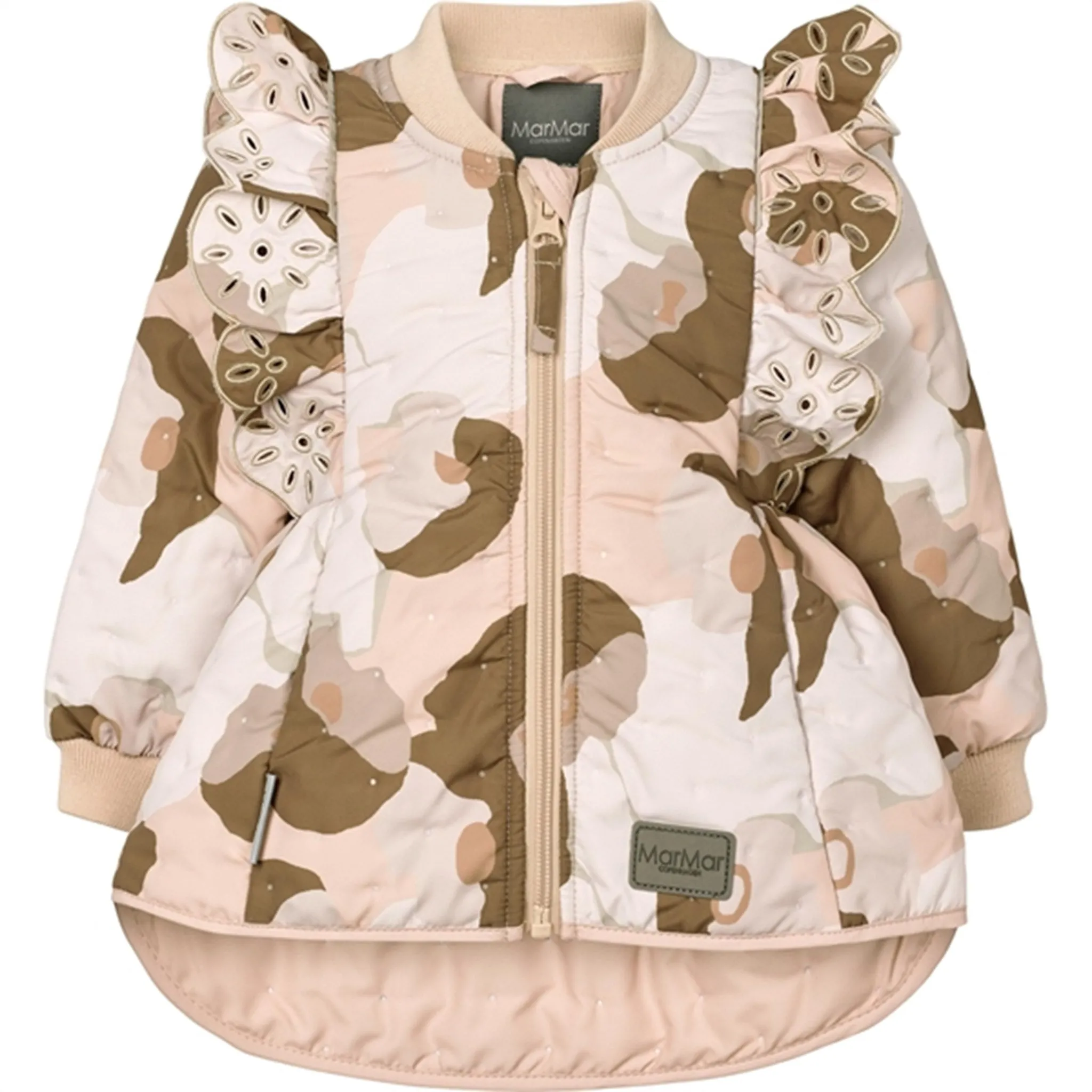 MarMar Beige Rose Mädchen Olisa F Thermo Jacke Babykids_Marmar