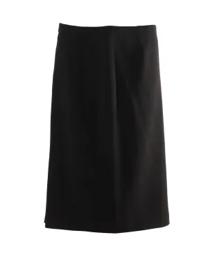 Max Mara Midirock in Schwarz aus Triacetat