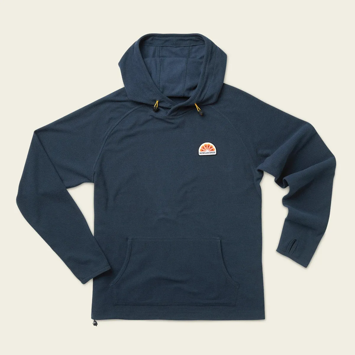 Herren Palo Duro Grid Fleece Kapuzenpullover