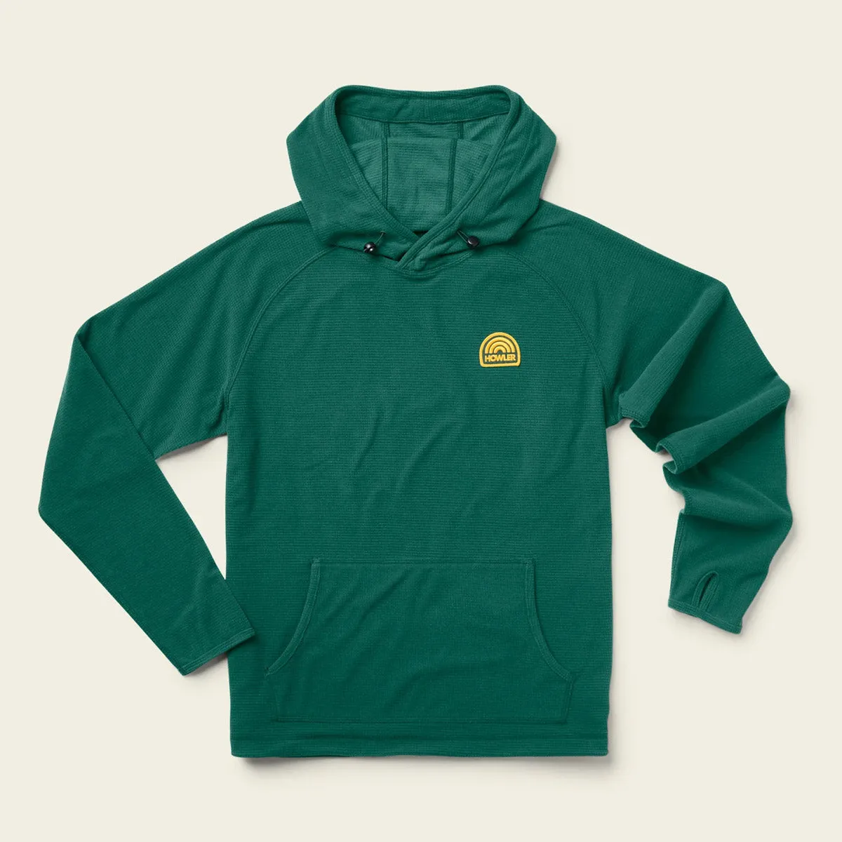 Herren Palo Duro Grid Fleece Kapuzenpullover