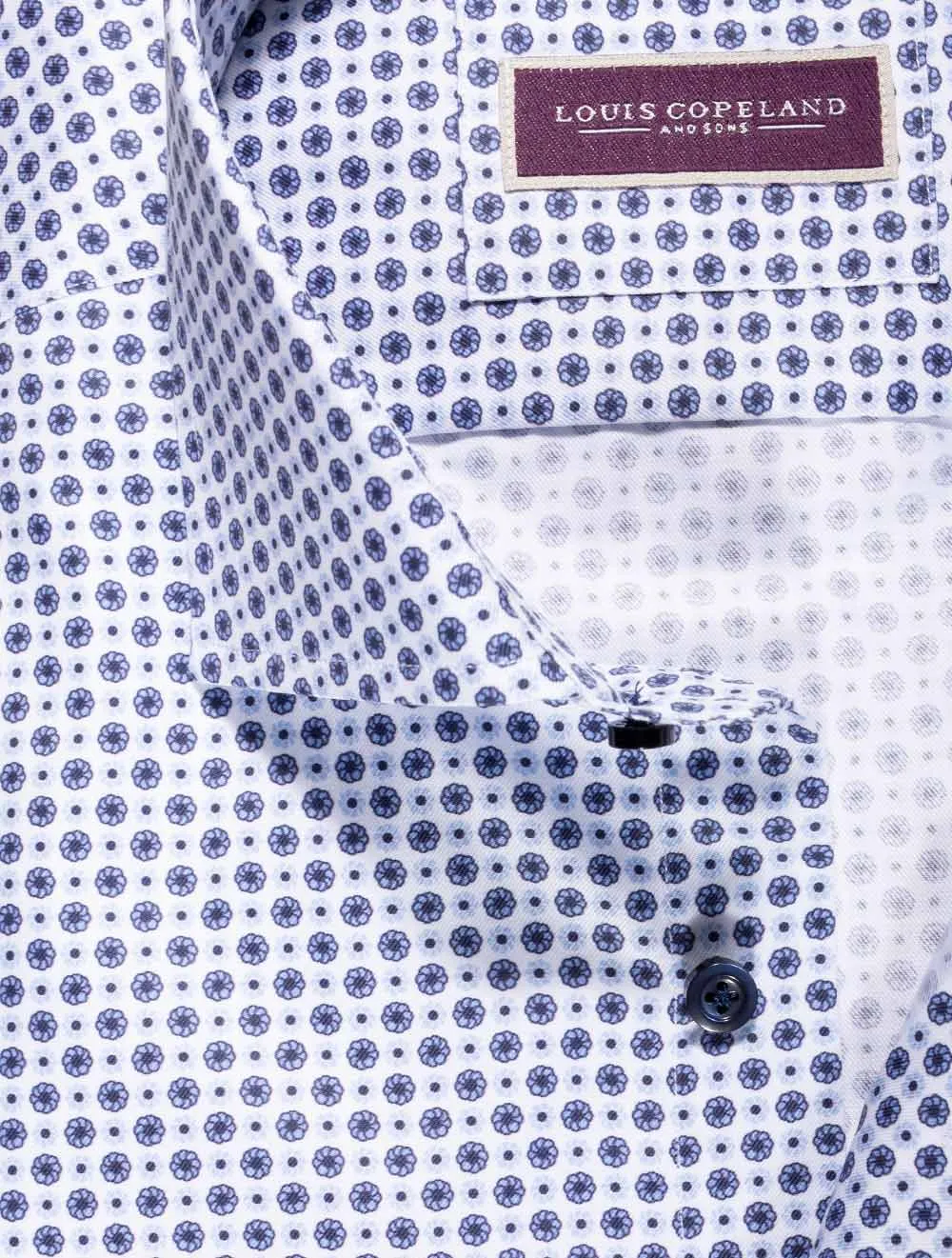 Messi Gänseblümchen Muster Shirt Weiß