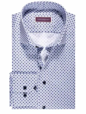 Messi Gänseblümchen Muster Shirt Weiß