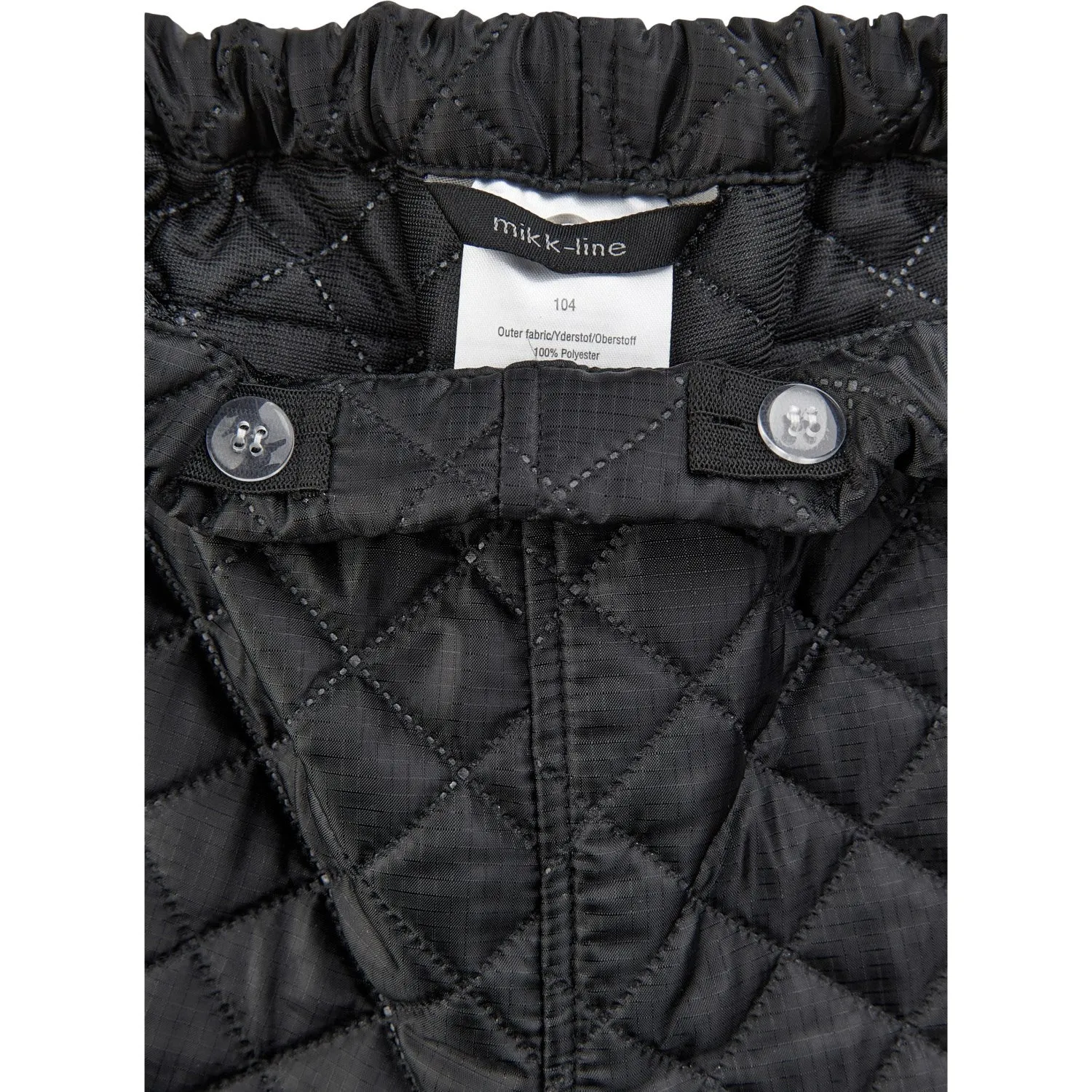 Mikk-Line Schwarzes Thermalset Babykids_Mikk-Line