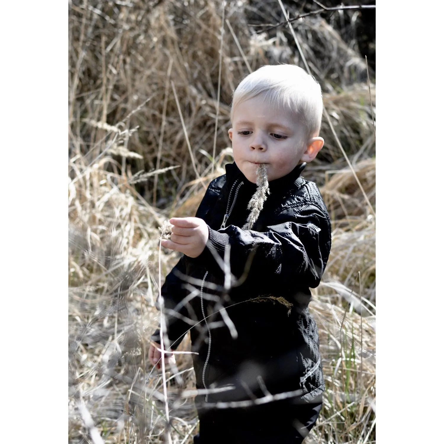 Mikk-Line Schwarzes Thermalset Babykids_Mikk-Line