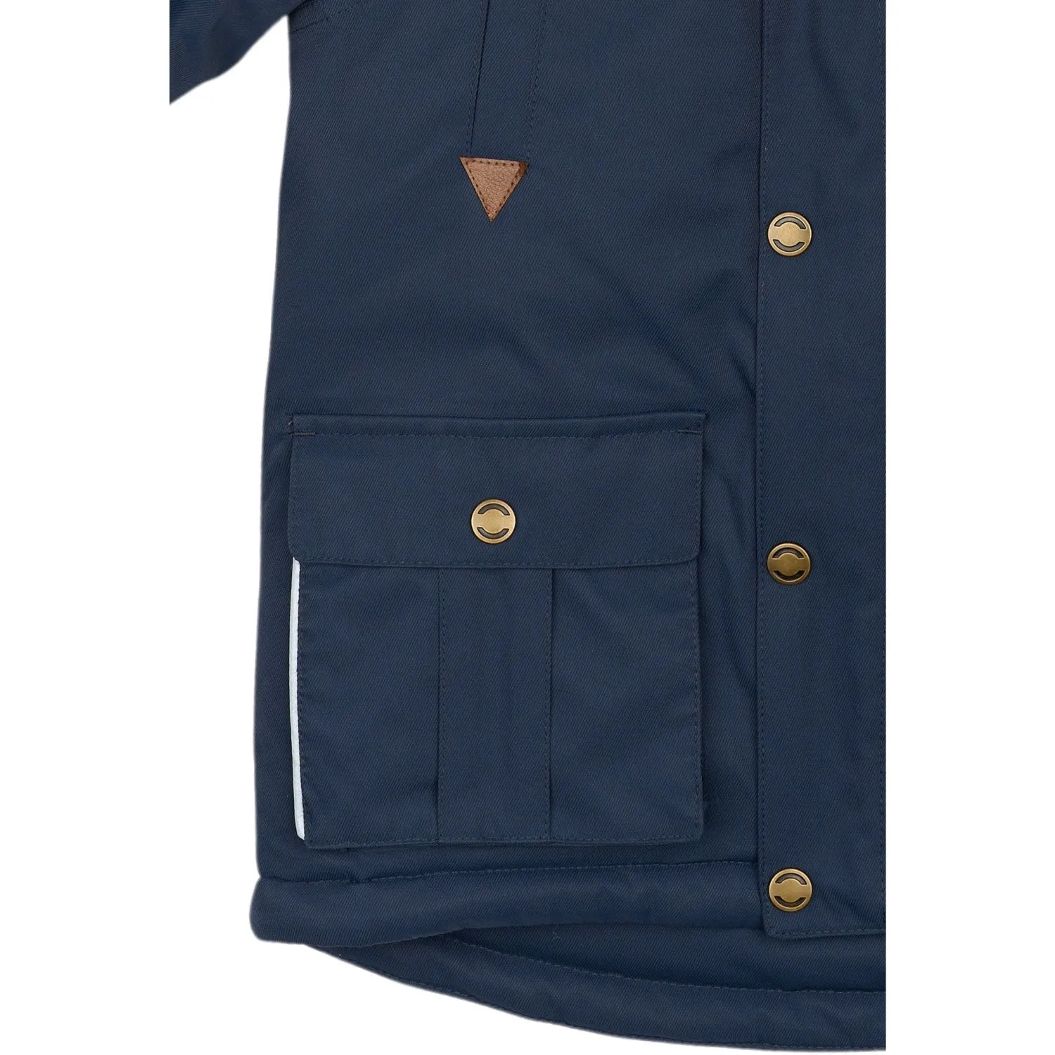 Mikk-Line Blaue Nächte Twill Nylon Parca Babykids_Mikk-Line