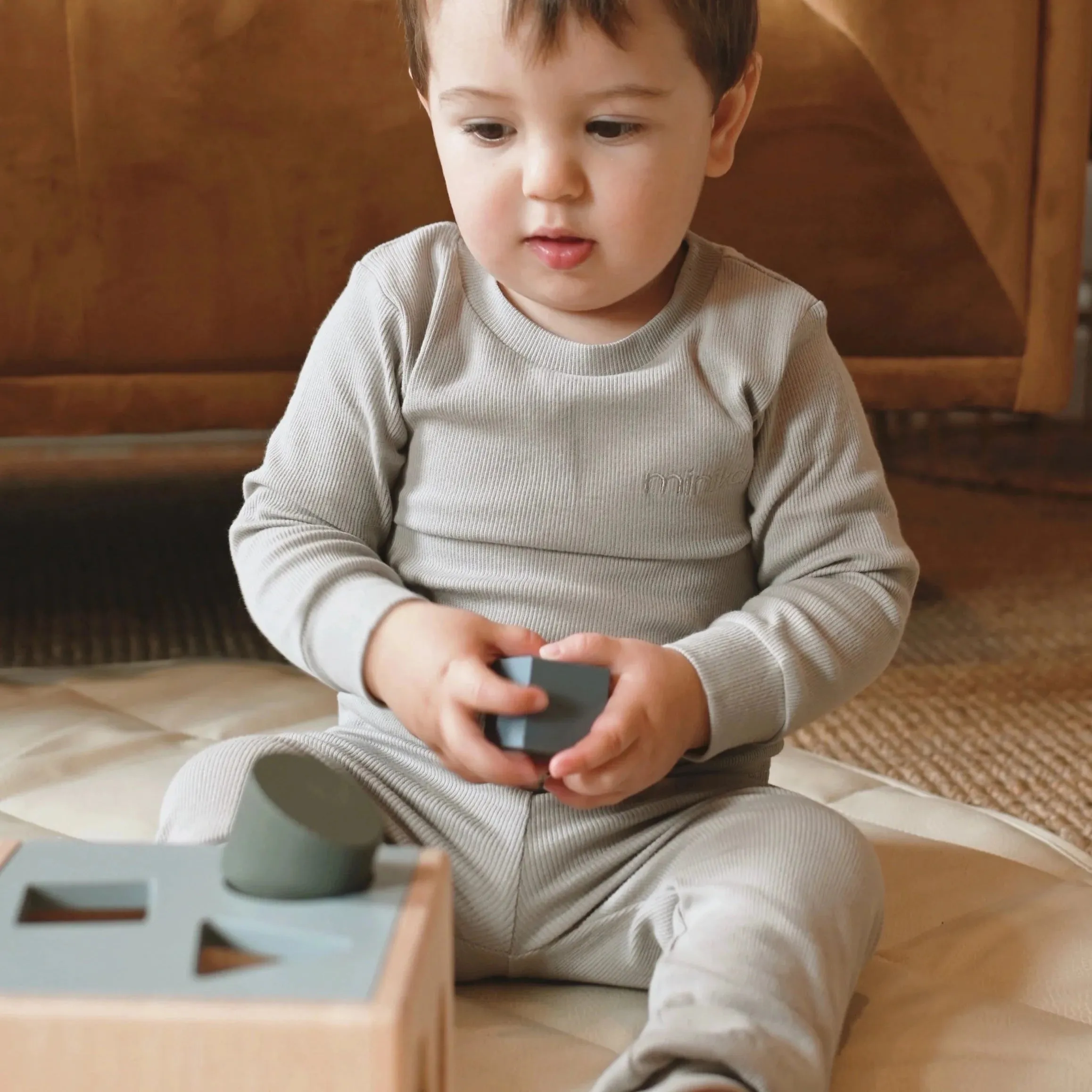 MINIKA Pyjama-Set - Creme