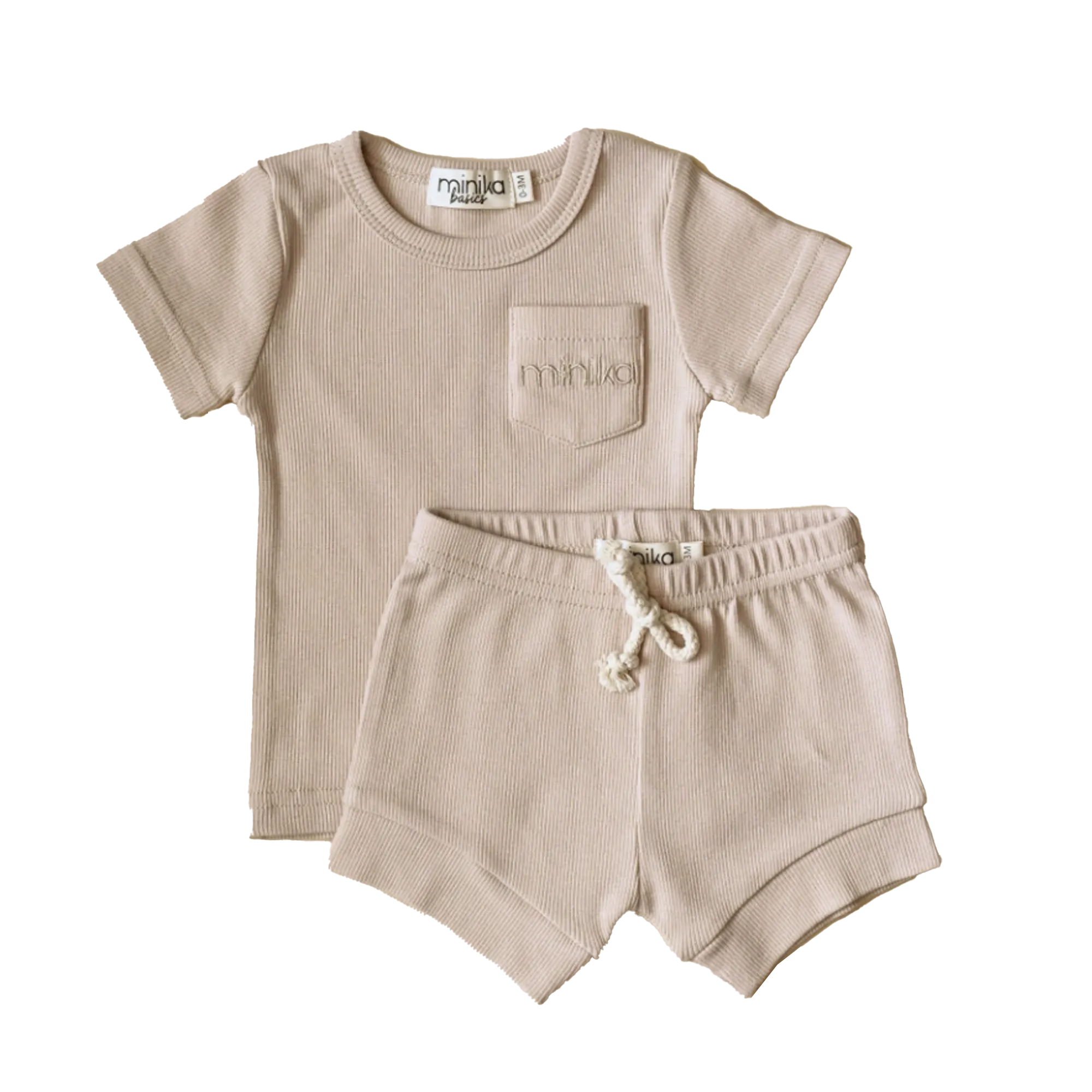 MINIKA Zweiteiler - Creme