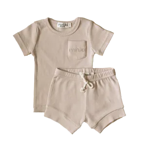 MINIKA Zweiteiler - Creme