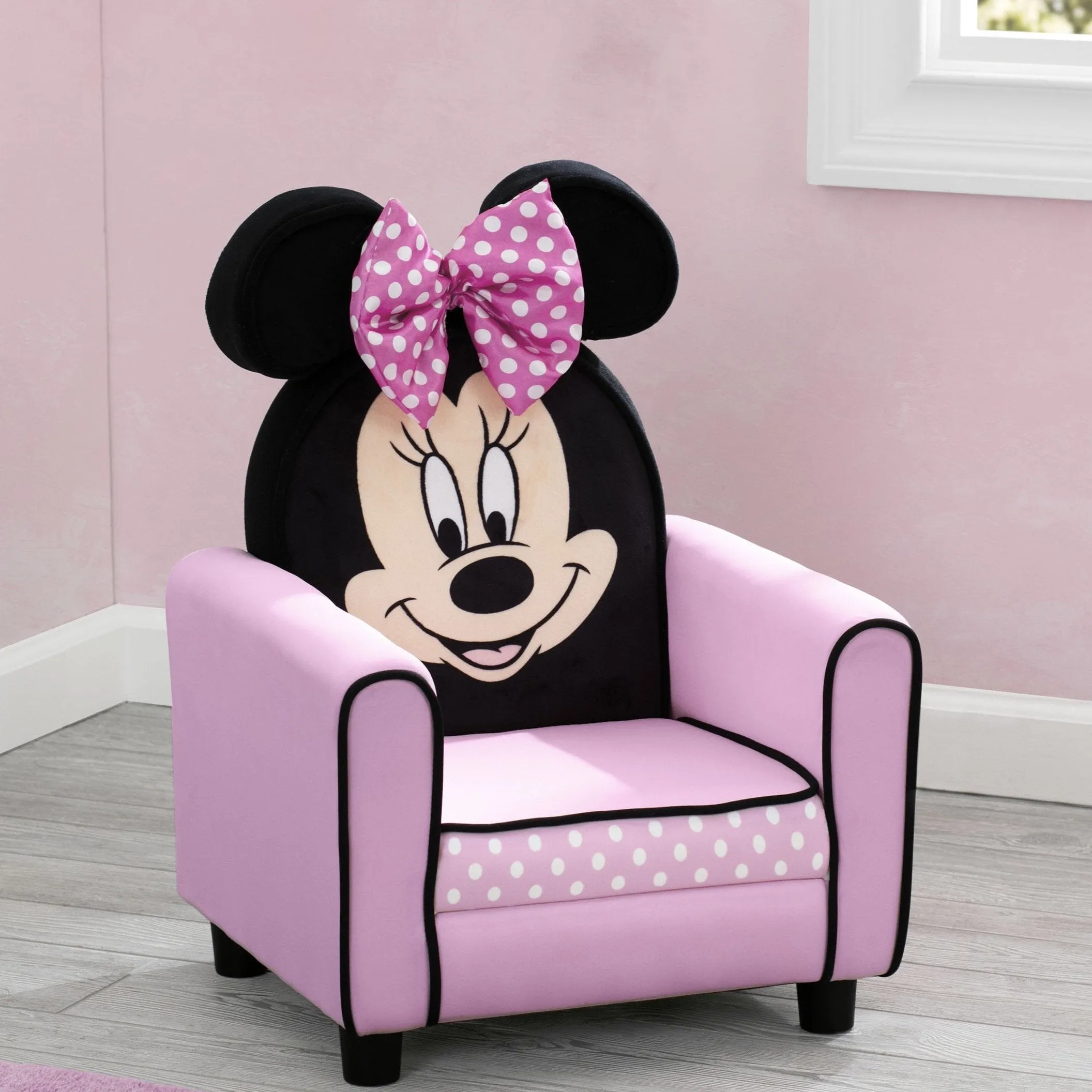 Minnie Maus Figürlicher Polsterstuhl für Kinder Babykids_Delta Children_Kinderstühle