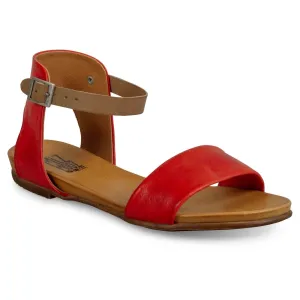 Miz Mooz Damen Alanis Rot Leder