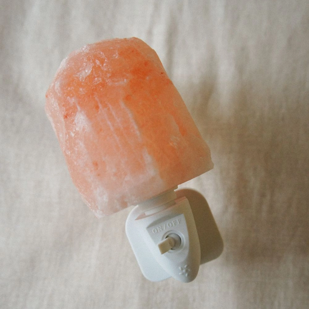 Nachtlicht - Himalaya-Salz - Sunset Rose