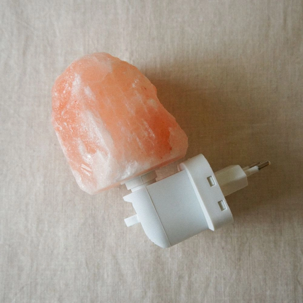 Nachtlicht - Himalaya-Salz - Sunset Rose