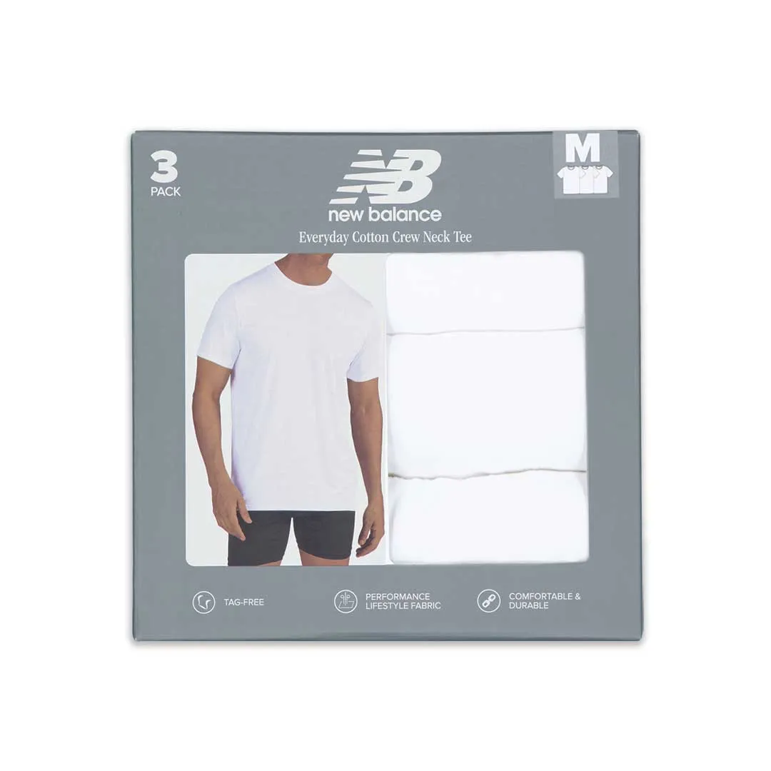 New Balance - Herren 3er-Pack Baumwoll-T-Shirt (NB 3026-3-103N)