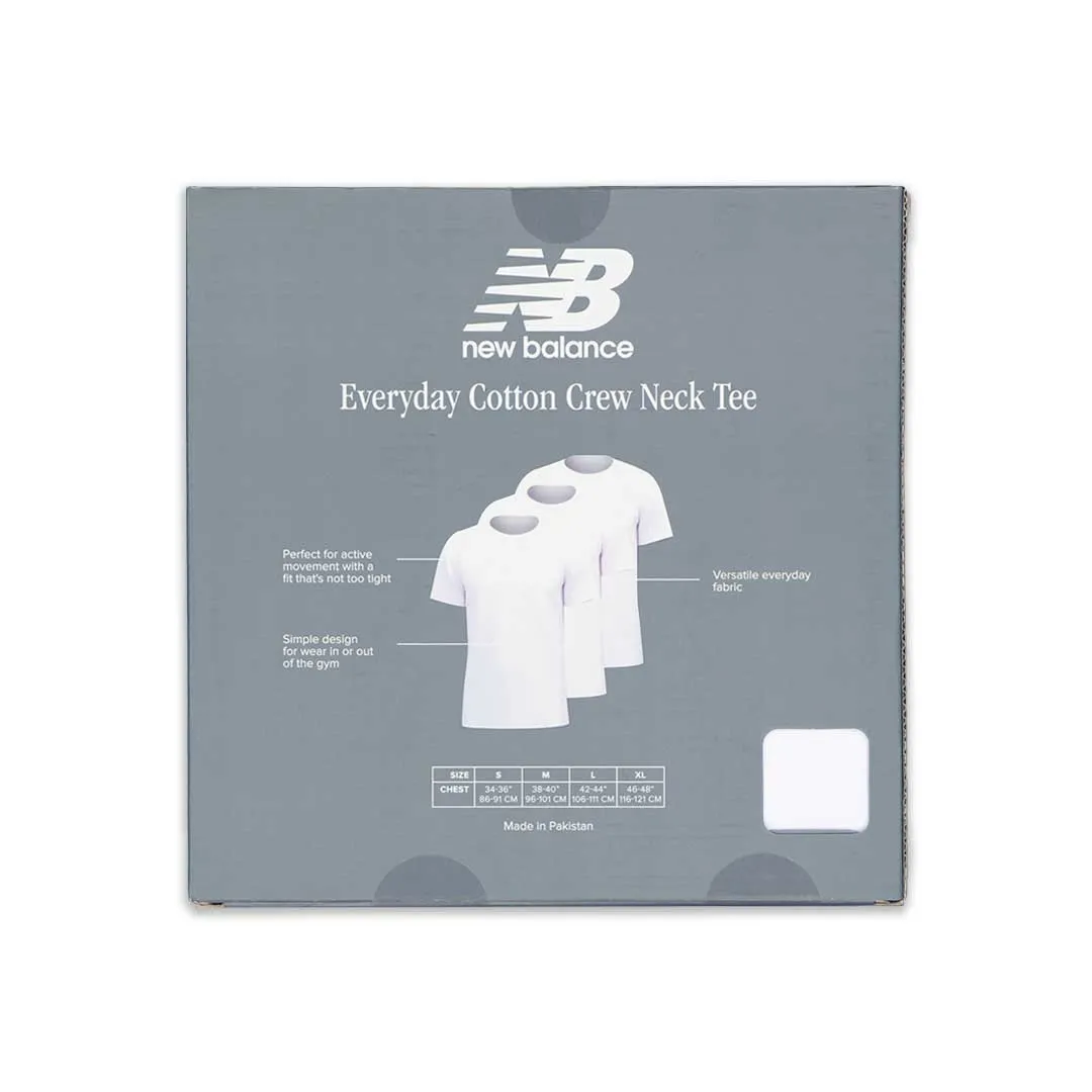 New Balance - Herren 3er-Pack Baumwoll-T-Shirt (NB 3026-3-103N)