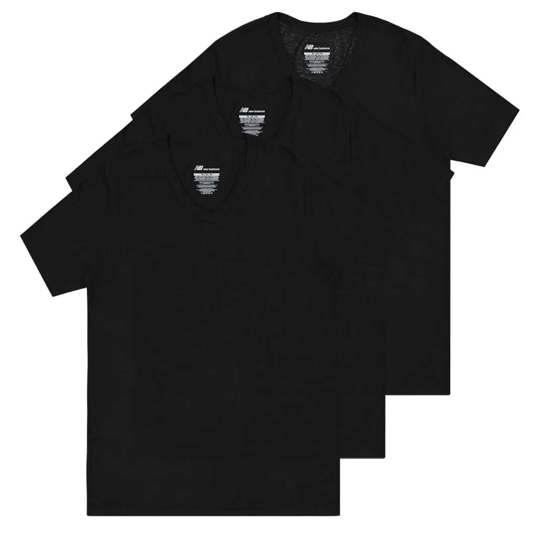 New Balance - Herren 3er-Pack V-Ausschnitt Baumwoll-T-Shirt (NB 3045-3-959N)