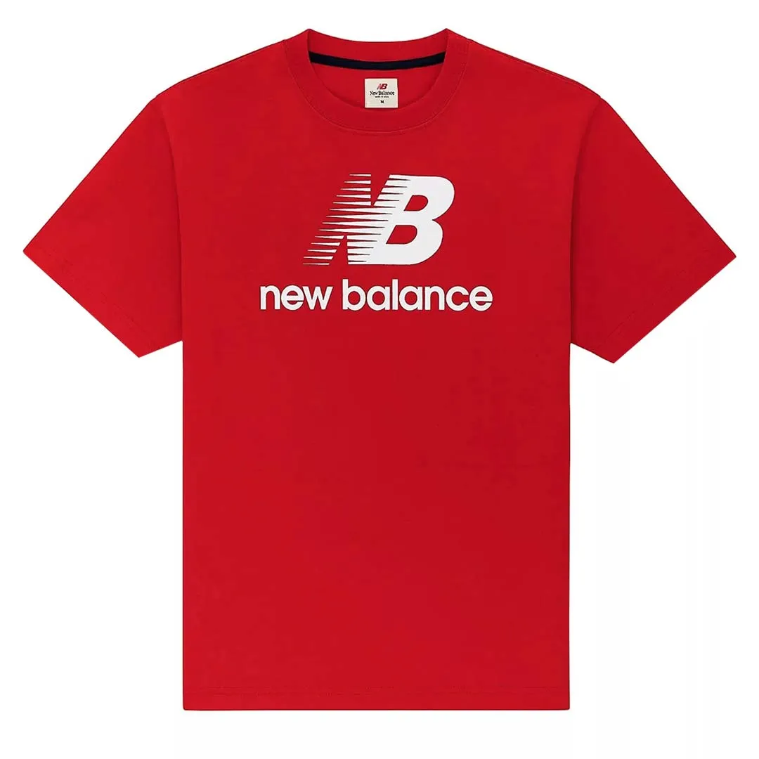 New Balance - Herren MADE In USA Heritage Graphic Kurzarm T-Shirt (MT21545 TRE)