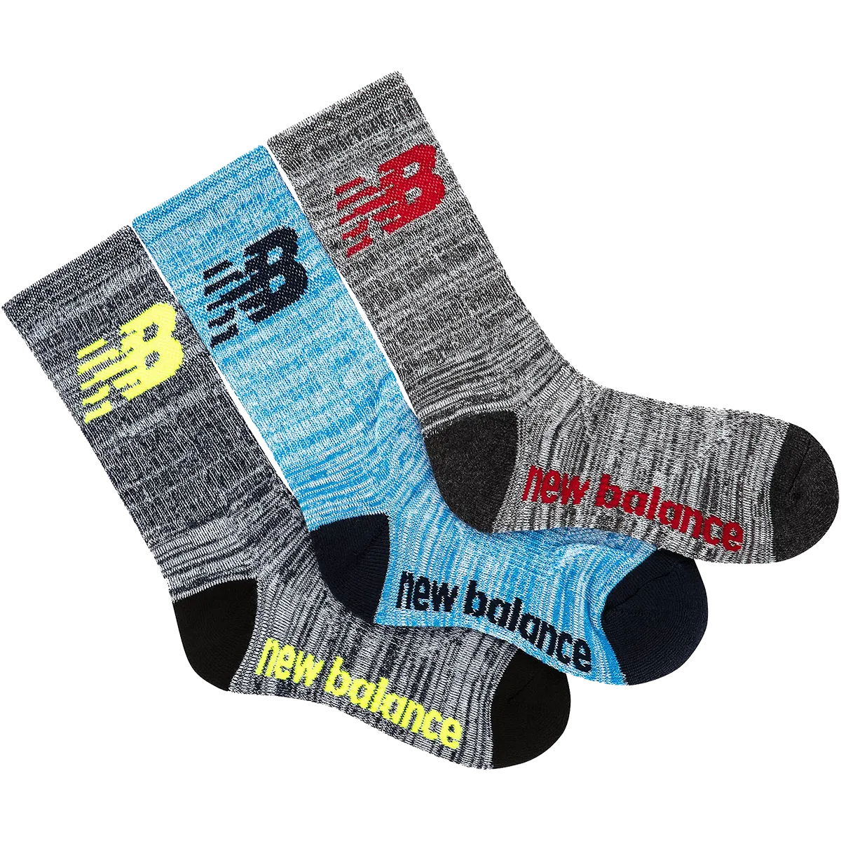 New Balance Jugend Performance Cushion Crew 3er Pack